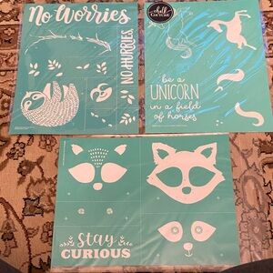 Chalk Couture Transfer Bundle (animals, unicorn, nursery)